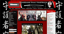 Desktop Screenshot of guardiansvaultaustralia.com